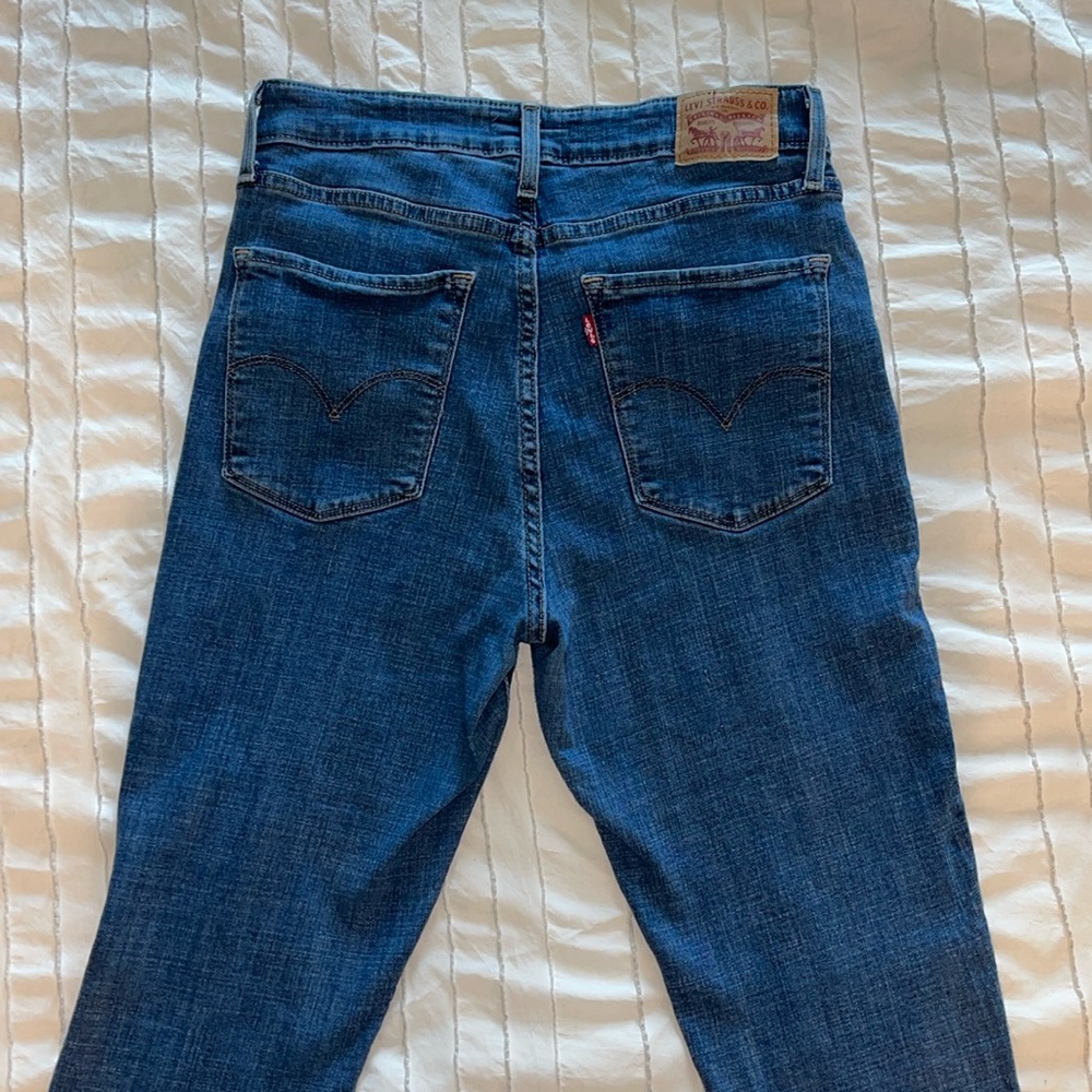 LEVI STRAUSS ‘721 High Rise Skinny’ in dark blue